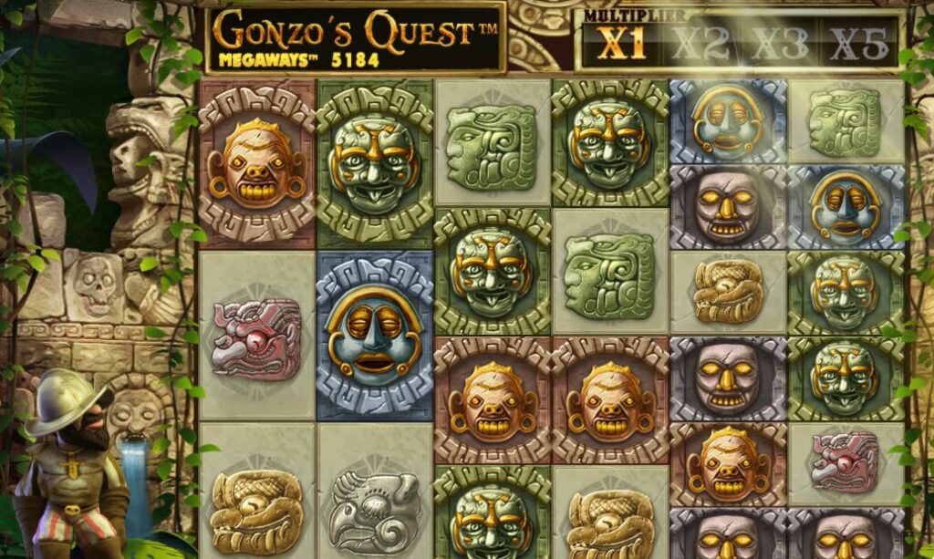 Gonzos Quest Megaways high RTP NetEnt slots