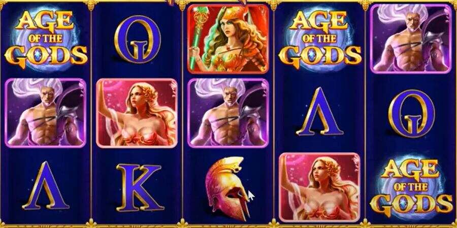 Top Playtech slots - Age of the Gods