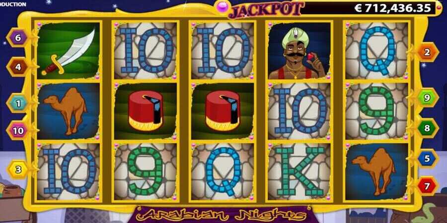 Arabian Nights high paying slot