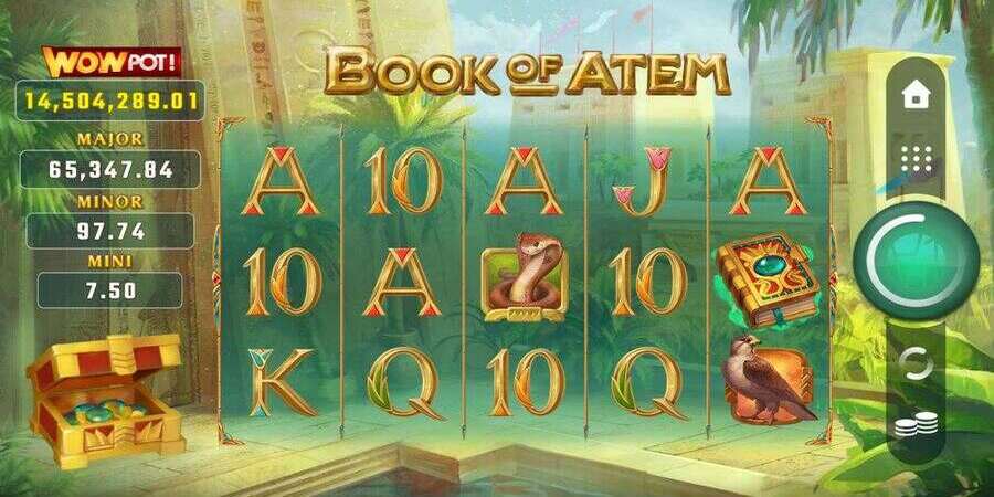 Book of atem wowpot high paying slot