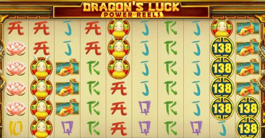 Dragons luck stacks slot game