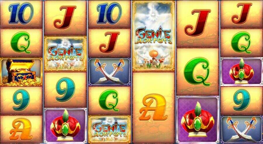 Genie Jackpots Megaways slot game