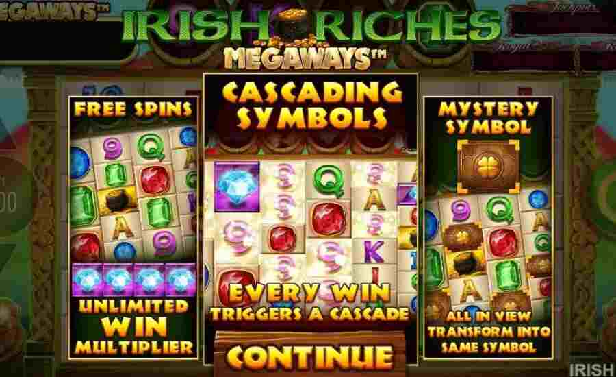 Irish Riches high roller slot