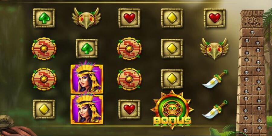 slots with top bonus games Mayan Wild Mystery 