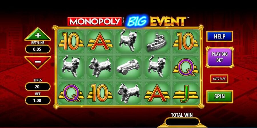 Monopoly big event slot