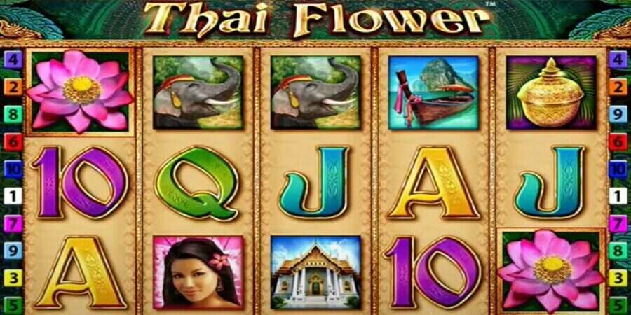 Thai Flower high roller slot