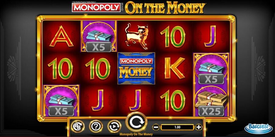 monopoly on the money slot
