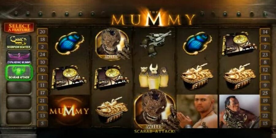 Playtech slot games - The Mummy