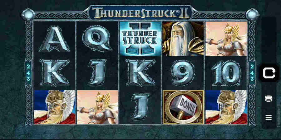 Thunderstruck 2 low variance slot