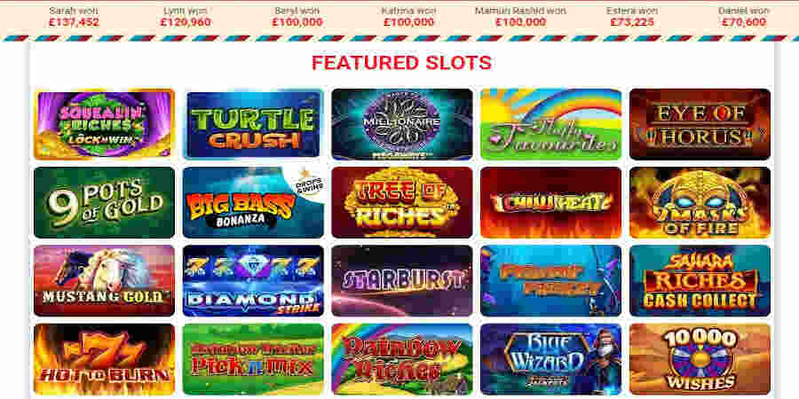 Great Britain Casino slots