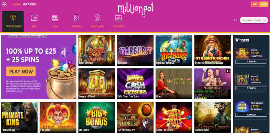 MillionPot Casino Slots