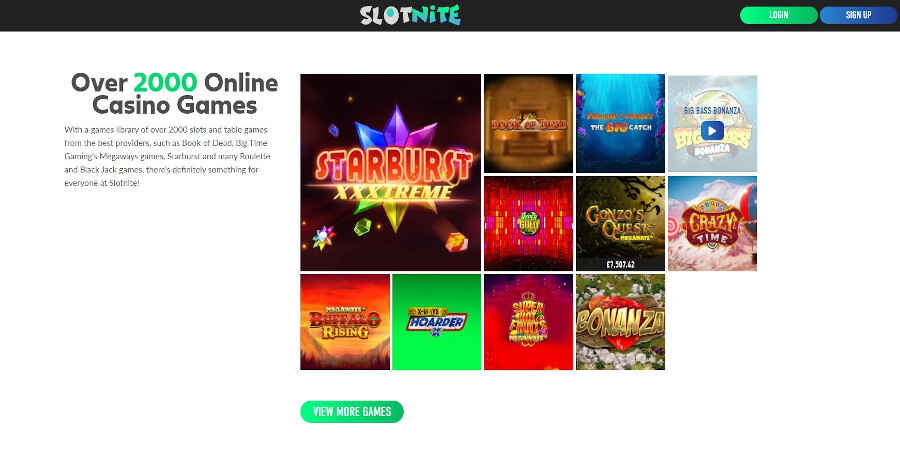 Slotnite Pragmatic Play games
