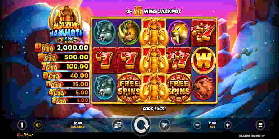 Blazing Mammoth slot