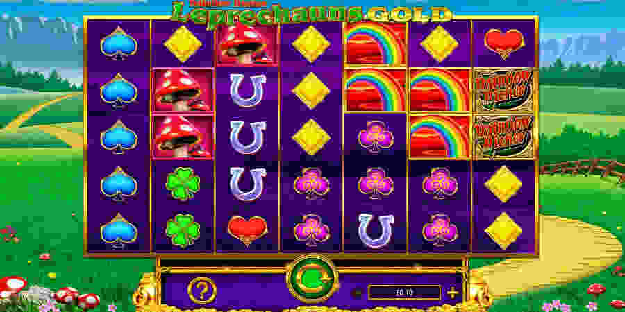 Rainbow Riches Leprechauns Gold slot game