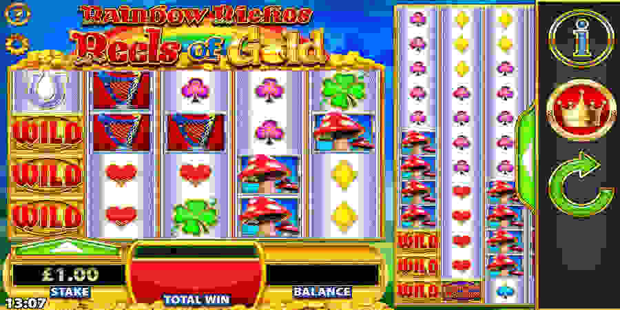 Rainbow Riches Reels of Gold slot game