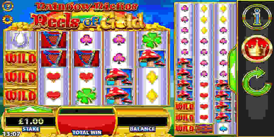 best Rainbow Riches slots online