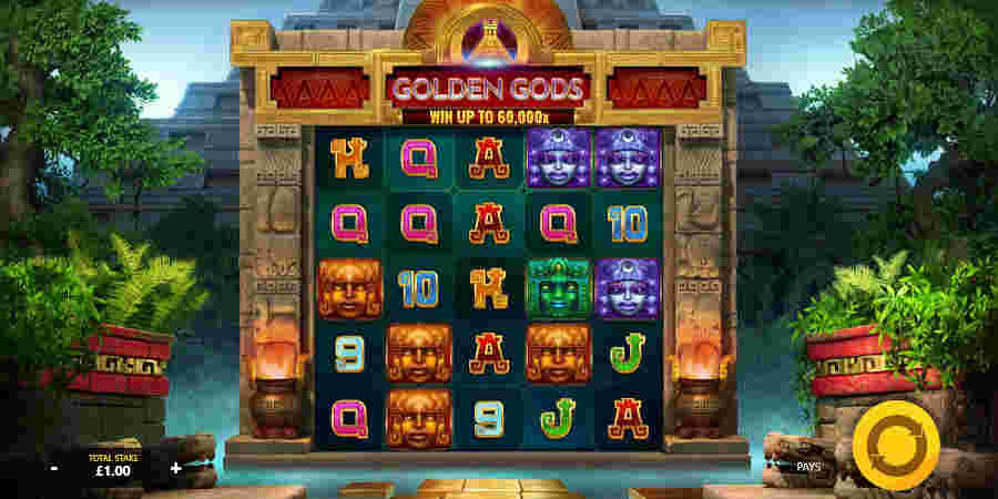 Golden Gods slot (god theme)
