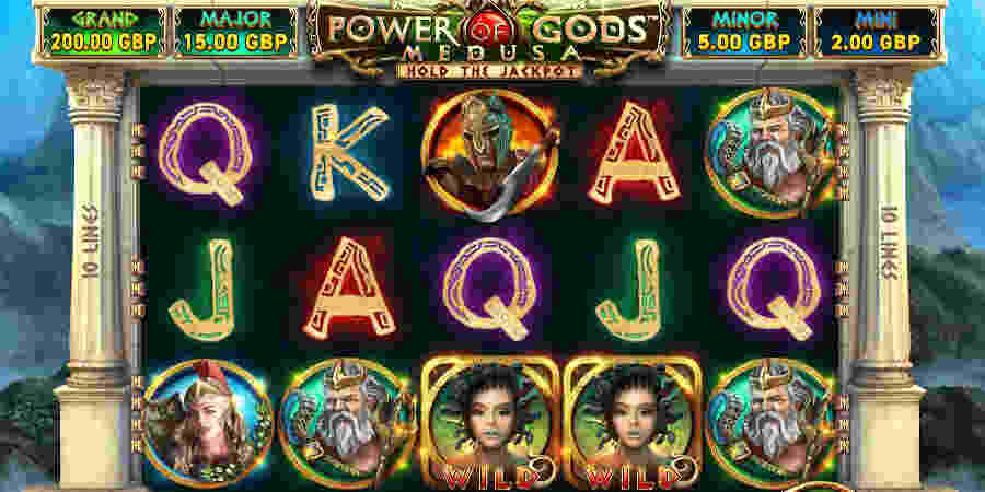 Slots themed on Mythology