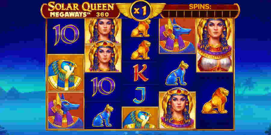 Solar Queen Megaways goddess themed slot