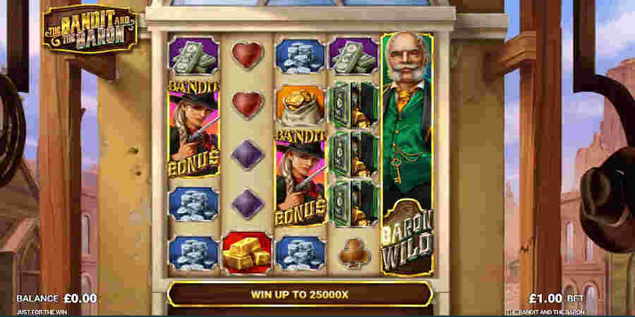 new online slots the Bandit and the Baron