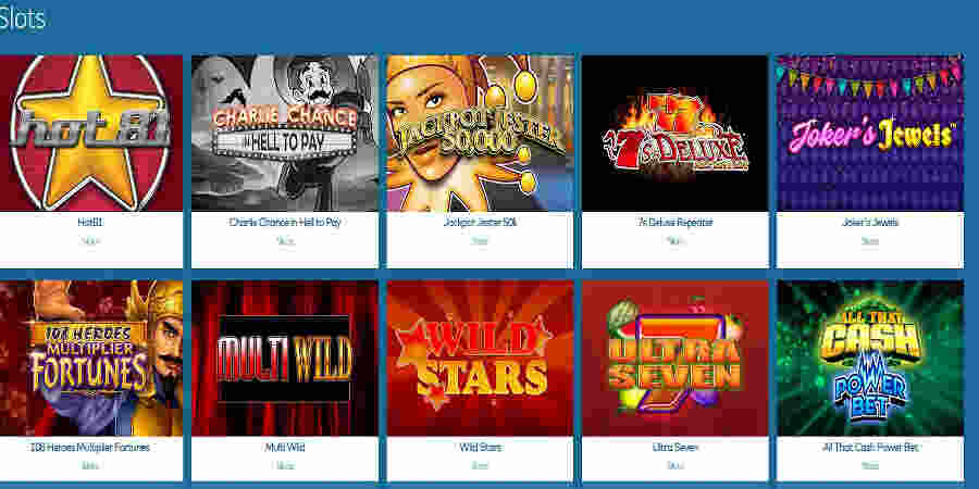 Yeti casino slot games