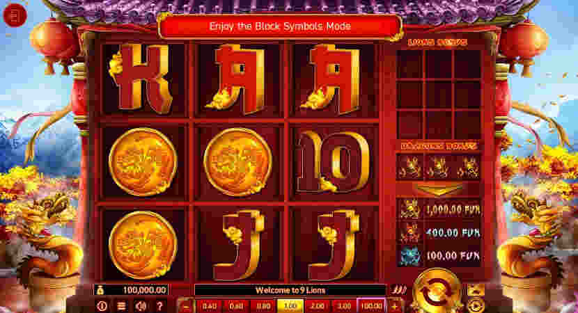 9 Lions Wazdan online slots 2025