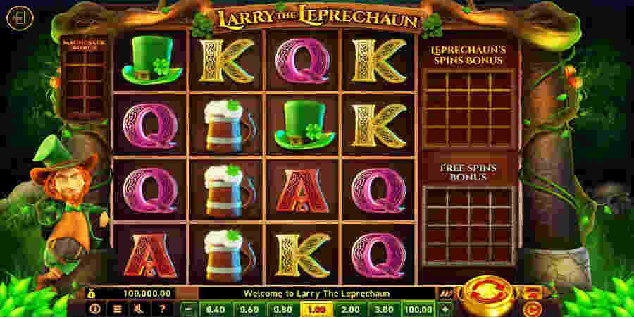 Wazdan slots Larry the Leprechaun