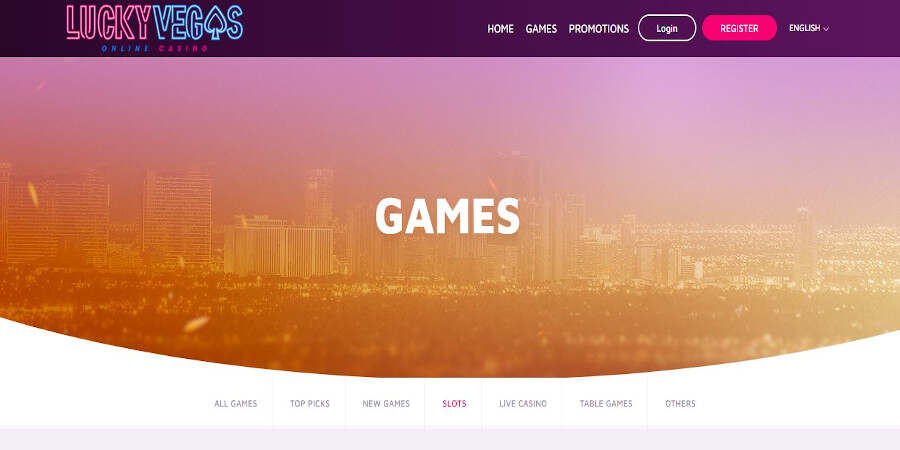 Lucky Vegas casino games and slots