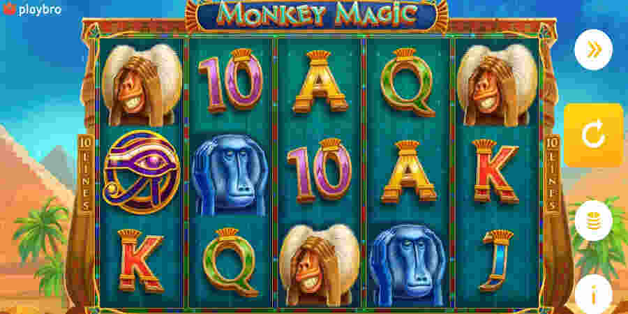 Monkey Magic most played slots