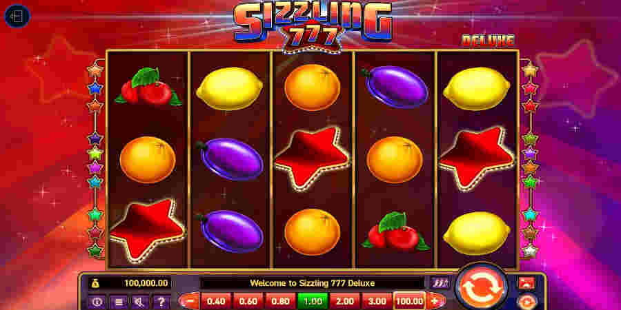 Sizzling 777 Deluxe Wazdan slot guide online