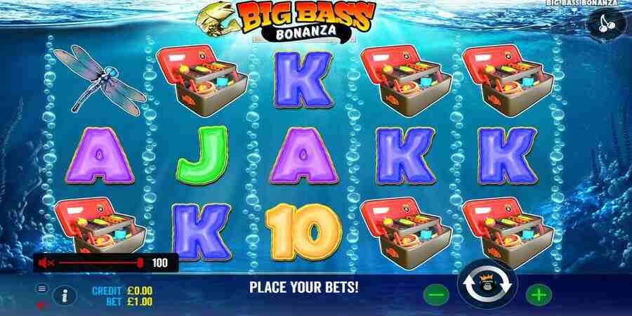 Big Bass Bonanza slot with no wagering requirements