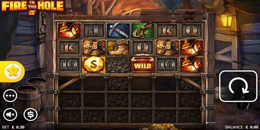Fire in the Hole - popular slot 