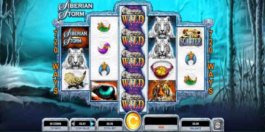 Siberian Storm slot game