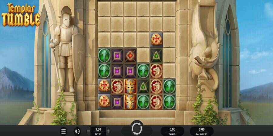 Templar Tumble slot game