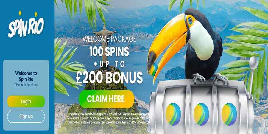 Spin Rio casino welcome bonus