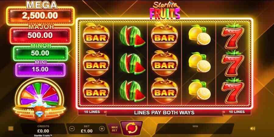 Starlite Fruits online slot