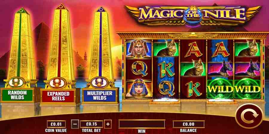 top 10 list of adventure slots - Magic of the Nile 