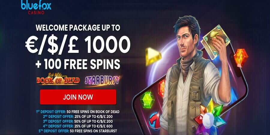 Bluefox casino bonuses online