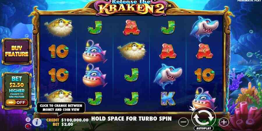 Release the Kraken 2 slot game