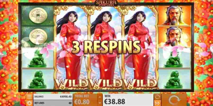 Sakura Fortune - anime themed slot