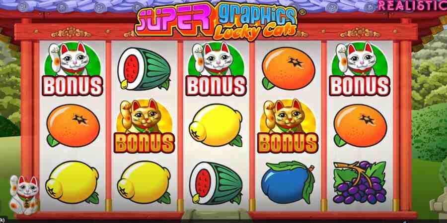 Super Graphics Lucky Cats - anime slot