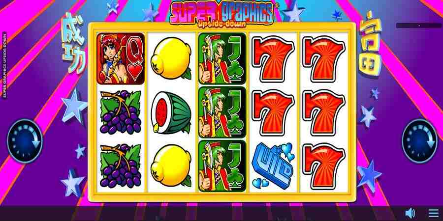 Super Graphics Upside Down slot game