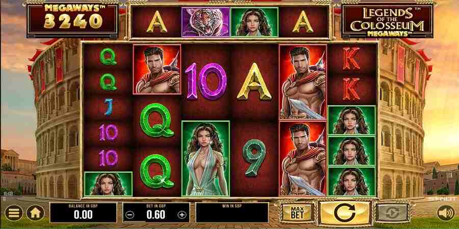 Legends of the Colosseum Megaways slot game online