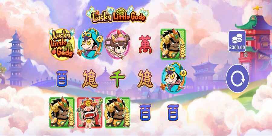 Lucky Little Gods online slot game
