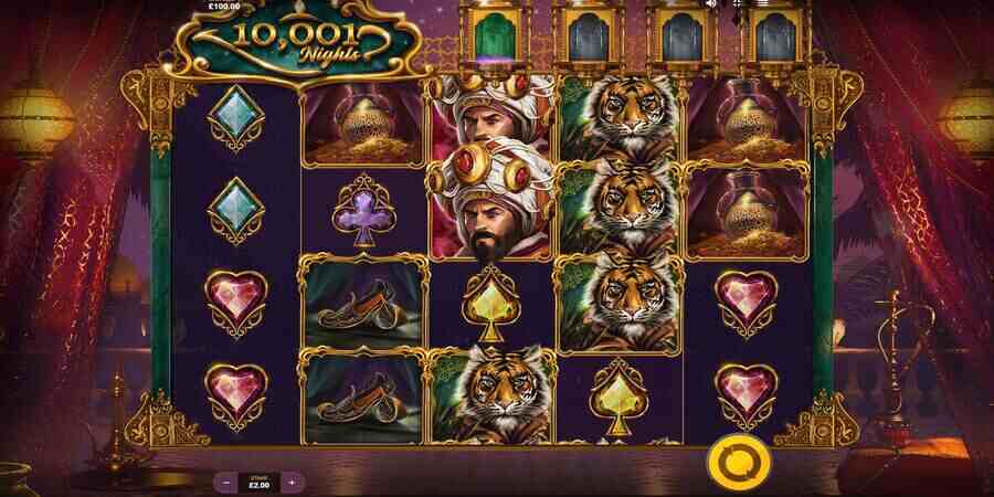 10001 Nights online slot game