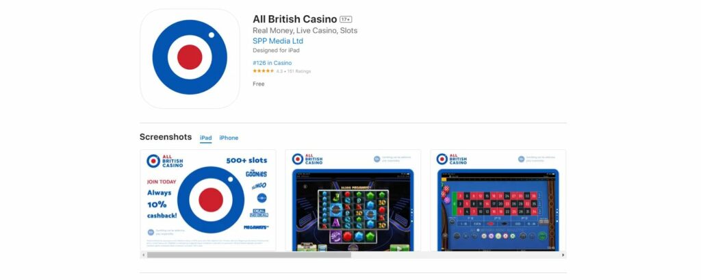 top online casino apps - All British casino