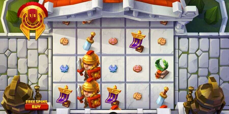 RelaxGaming online slot machines - Marching Legions