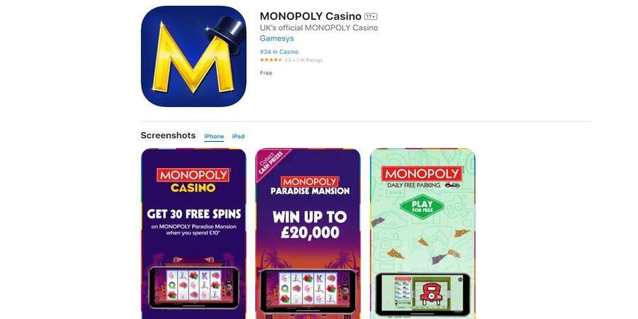 Monopoly casino app