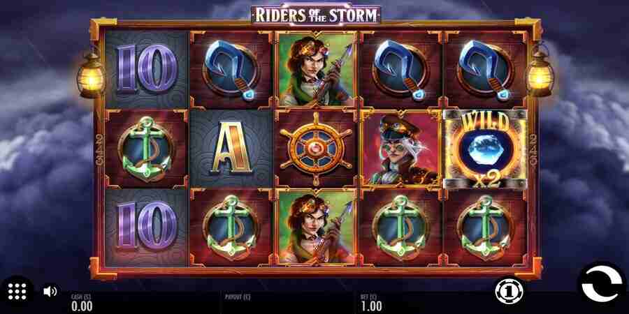 Thunderkick slot games - Riders of the Storm