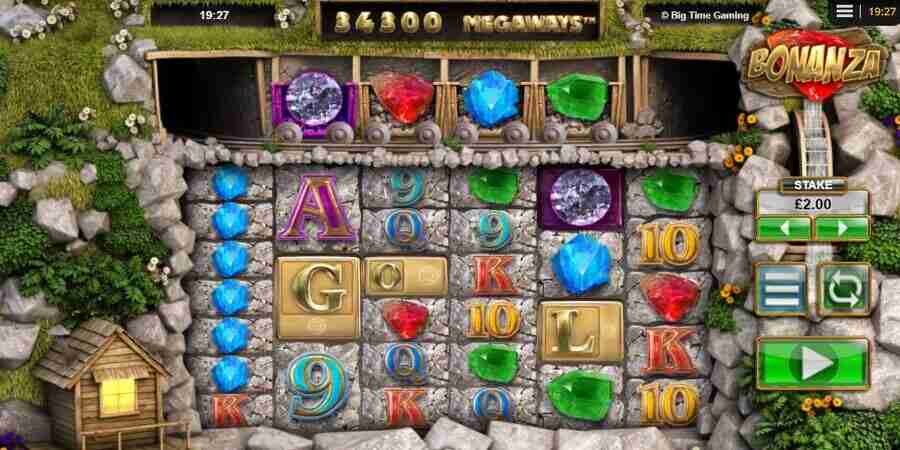 Bonanza Megaways slot game